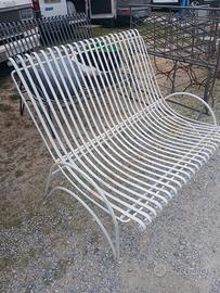 panchina ferro battuto