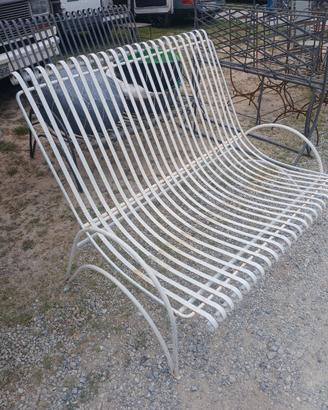 panchina ferro battuto