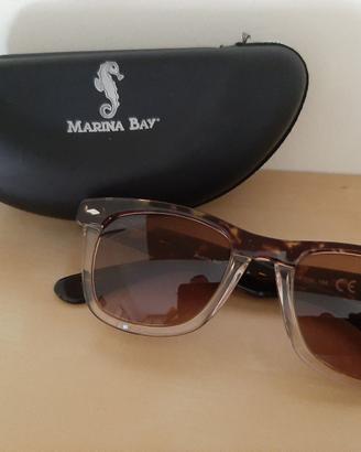 Occhiali da sole MARINA BAY Ottime Cond. Bicolore