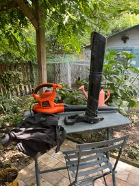 Soffiatore Aspiratore Black+Decker elettrico