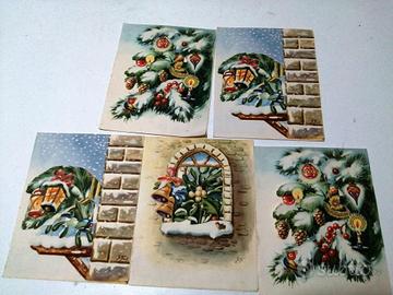 Biglietti auguri natale anni 70