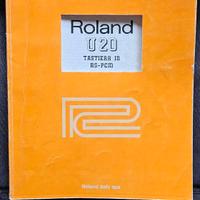 Manuali Tastiera Roland U-20