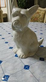 cane in porcellana capodimonte