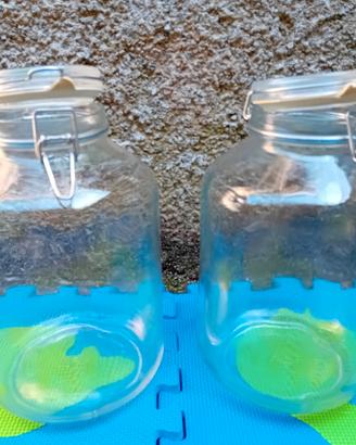VASI ERMETICI IN VETRO 5 LITRI MARCA FIDO