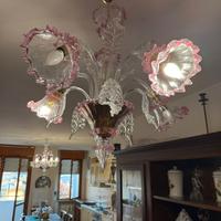 Lampadario in Vetro di Murano - Eleganza e Luce Na