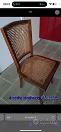 Sedie paglia di Vienna