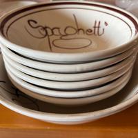 Servizio piatti spaghettata