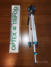 Treppiede Cavalletto Fotocamera Videocamera Optex