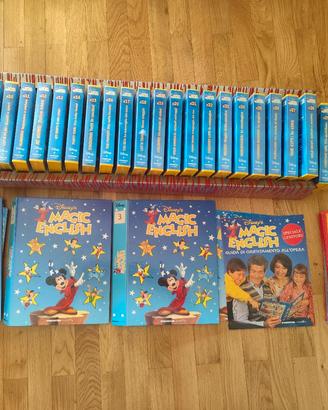 Collezione cassette Magic English
