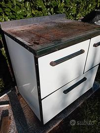 Stufa a legna, cucina