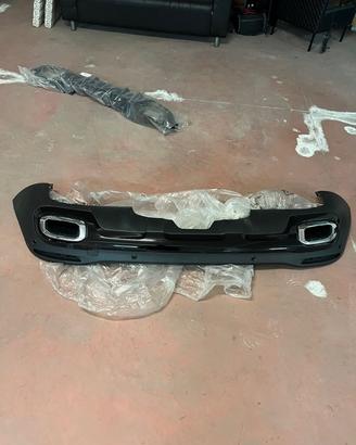 Sottoparaurti posteriore diffusore Mercedes amg