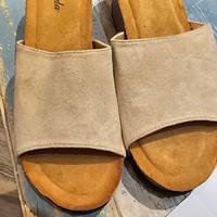 ciabatta tacco unico taglia 40