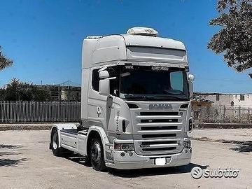 Scania r 500 v8 topline manuale+voith 2007