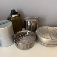 Set utensili da cucina militari