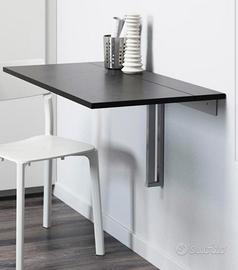 Tavolo ikea da parete a ribalta