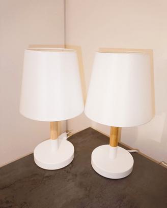 Set lampade da tavolo 