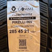 2 gomme 285 45 21 pirelli inv a3390