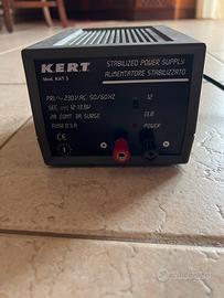 Alimentatore stabilizzato porfessionale 12V Kert