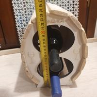 Portabottiglie in legno confezione vino natale