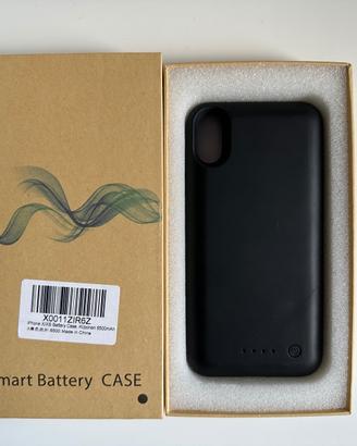 Cover batteria da 6.500mAh per iPhone X/XS
