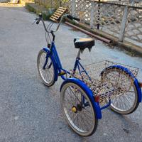 Triciclo con Portapacchi
