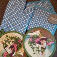 Guanto forno e presine nuove