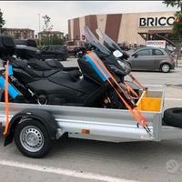 Carrello per moto e/o materiale