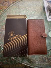 Porta documenti in pelle nuovo "I santi” di Milano