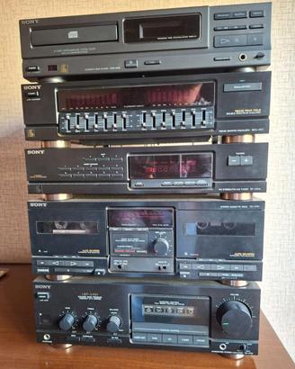 impianto stereo sony