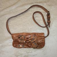 Marsupio con cintura in pelle marrone Fornarina