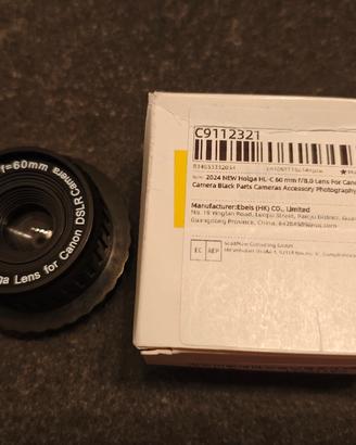 Holga HL-C 60mm f/8 Canon EF 