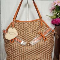 BORSA DONNA SHOPPER ARANCIONE 