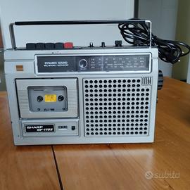 Radio Registratore Mangiacassette anni '80