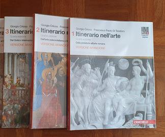 3 Libri scolastici Itinerario nell’arte di Cricco