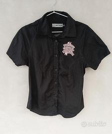 Camicietta donna Harley Davidson, tg XL, nera
