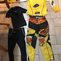 completo bambino enduro motocross fuoristrada