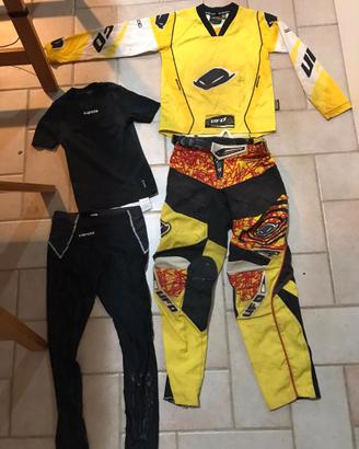 completo bambino enduro motocross fuoristrada