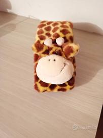 Sciarpa Peluche 🦒 Cartoon Giraffa, Carina, Invern