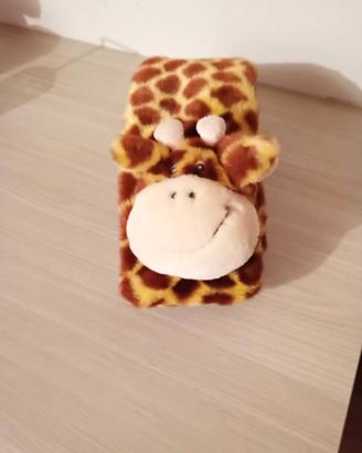 Sciarpa Peluche 🦒 Cartoon Giraffa, Carina, Invern