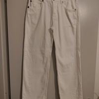 Pantaloni Jeans Armani vintage bianchi da uomo