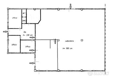 Capannone.uso artigianale/industriale/deposito