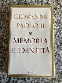 Libro Memoria e identità- G.Paolo II