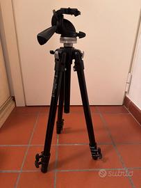 cavalletto Manfrotto 190B con testa