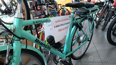 E-bike Spillo Bianchi - 28" - Pari a nuovo.