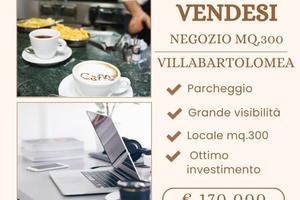 NEGOZIO COMMERCIALE MQ.300 A VILLABARTOLOM