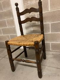 Sedie in legno