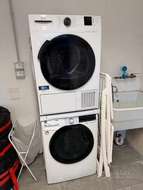 Lavasciuga Hoover LinkPro + Asciugatrice Beko Pro