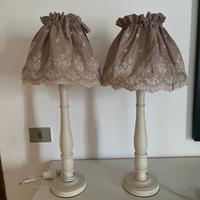 Abat jour shabby chic