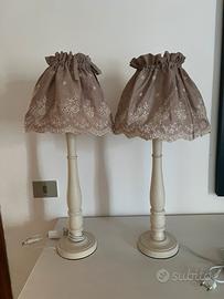 Abat jour shabby chic