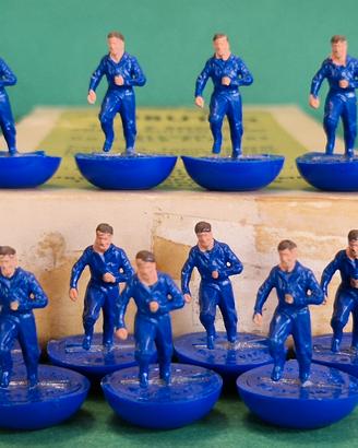 subbuteo hw squadra in tuta blu track-suited 